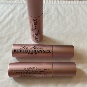 Too Faced Better than sex blck mascara travel size